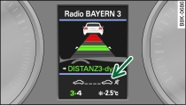 Cuadro de instrumentos: Rengln de informacin