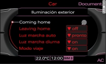 Pantalla: Iluminacin exterior